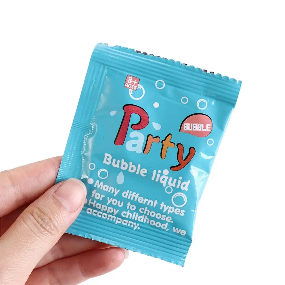 5PCS 10ML Soap Water Bubble Liquid Soap Machine Parts Concentrate Bubble Liquid Just Add Water Refill Solution