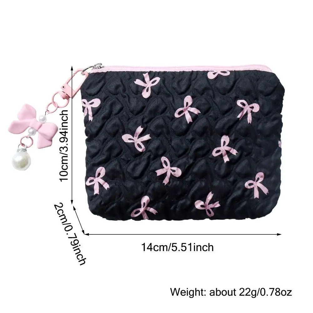 Cotton Makeup Bag for Women Travel Cosmetic Pouch