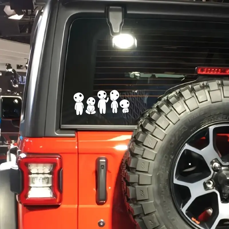 Anime Stickers, Cartoon Stickers, Car Stickers, Vinyl Decals - For Cars, Trucks, Walls, Laptops, Windows, Motorcycles - 4