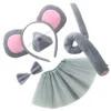 Cartoon Mouse Headband Bunny Decor Animal Outfit Rat Costumes Ears for Kids Headbands Girl 5
