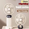 Electric Fan Portable Air Conditioner Mini Cooler Rechargeable Neck Fans for Home Free Shipping Hand Usb Conditioning Blades 1