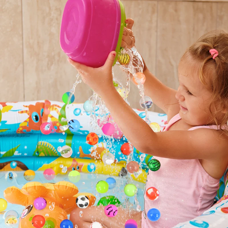 10/20/50Pcs Bouncy Ball Toys Kids Birthday Party Favors Gifts for Guests Rubber Bouncing Ball Pinata Goody Bag Fillers Prizes