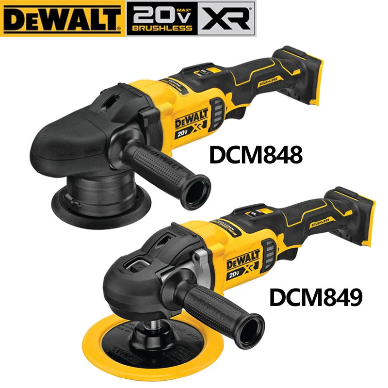 Dewalt Brushless Cordless Car Polishing Machine Variable Speed Dcm848