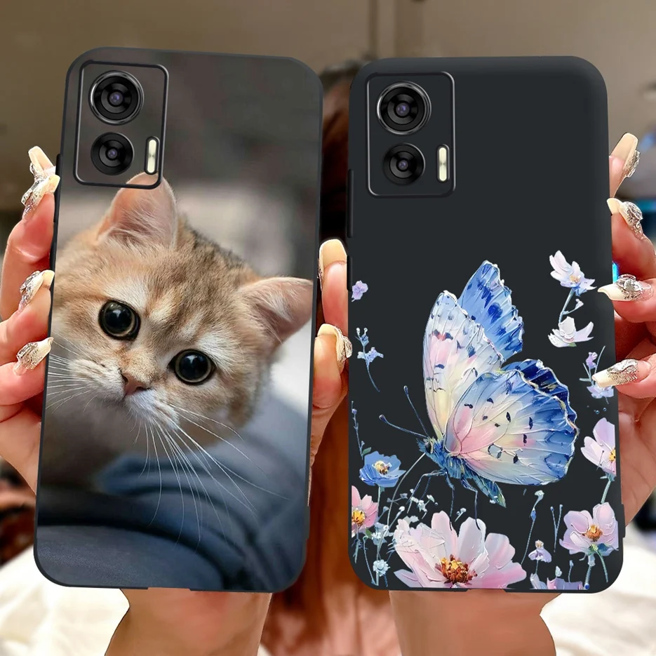 Cute Painted Shockproof Phone Case for Motorola Edge 30 Neo - Soft Protective Cover
