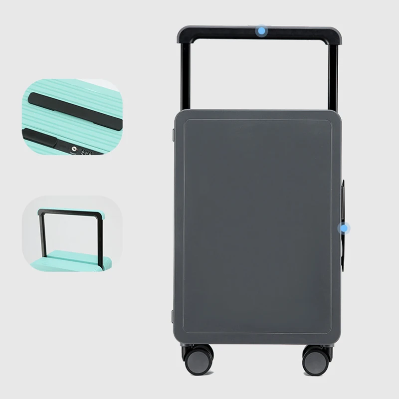 Original Brand Luggage Box with Wide Pull Rod 20 Inch Boarding Travel Bag with Password Lock Suitcase for Trunk ing