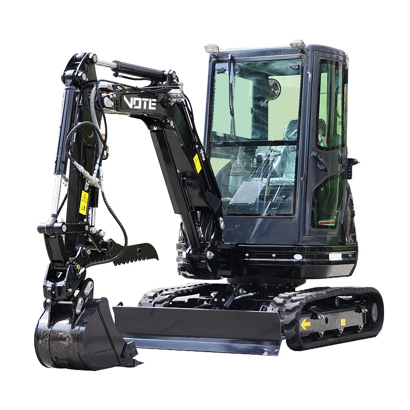 Fabbrica 3.5Ton 3Ton 2.5 Mini Bagger Digger Machine Macchine Movimento Terra Mini Escavatore Cingolato Multifunzionale Piccolo Escavatore