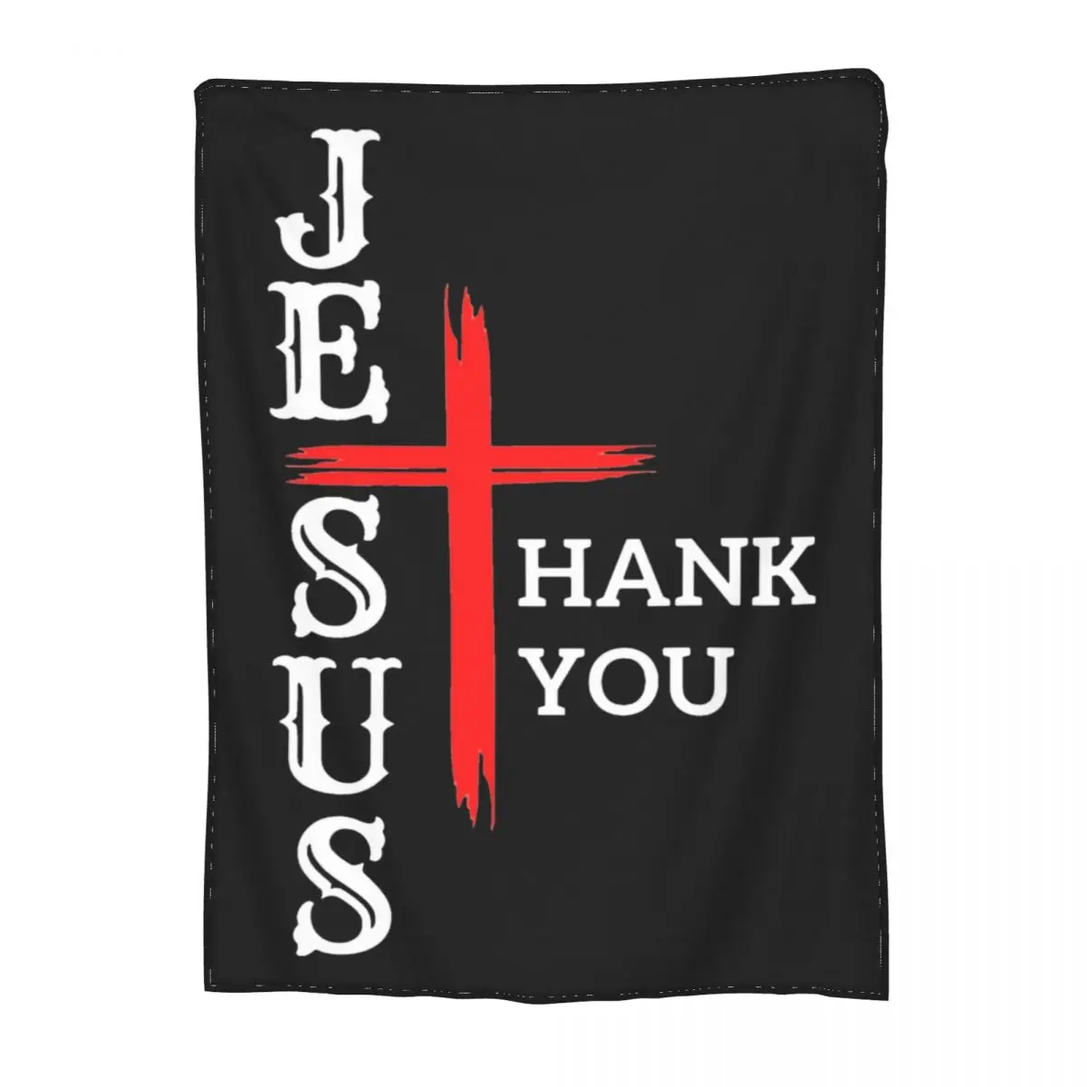 

Christian Healing Blanket Christianity Christianism Merch Blankets Bedding Thank You Jesus Throw Blanket Comfortable Soft