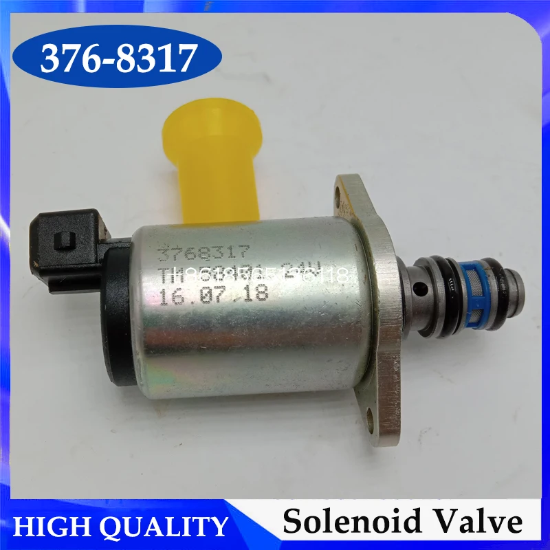 

High Quality Solenoid Valve 376-8317 3768317 TM58401 TM 58401 TM58401 TM 58401 for Caterpillar 24V Excavator Solenoid Valve