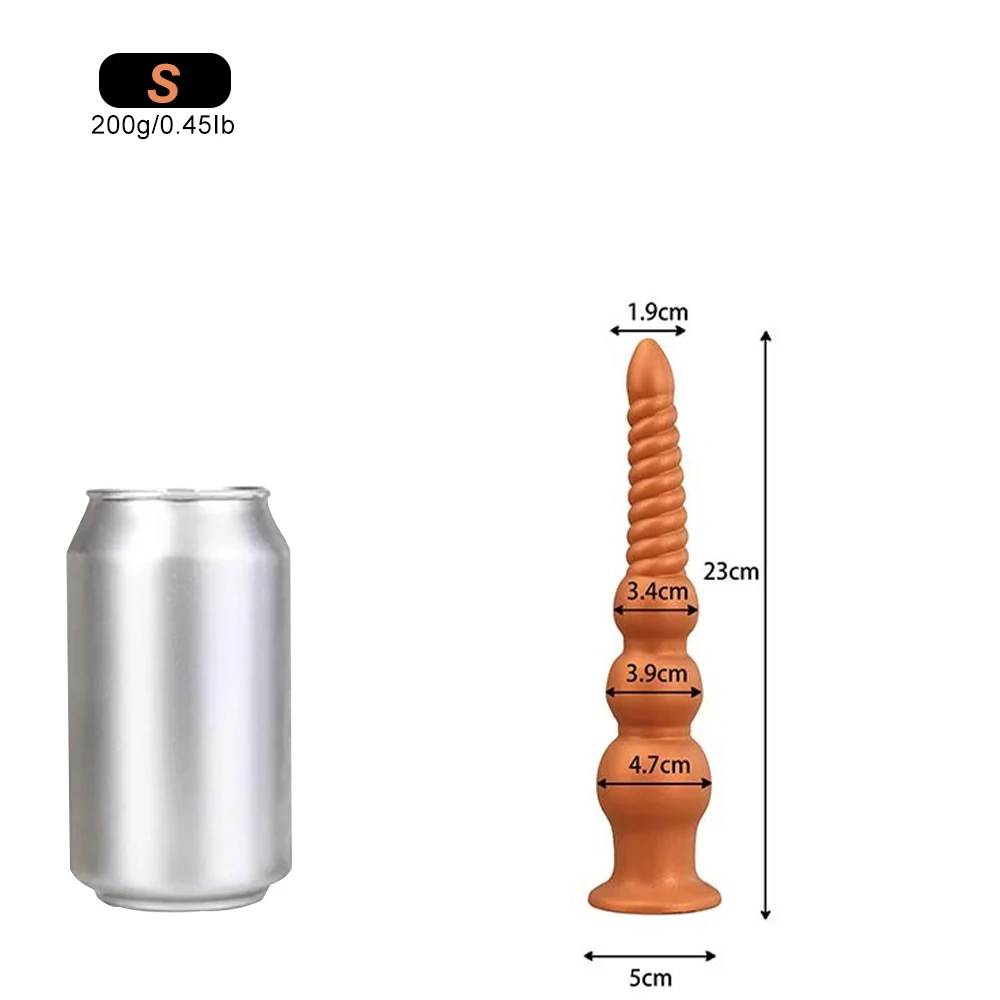Plug anale in silicone per massaggio prostatico e confortevole_voghion.com
