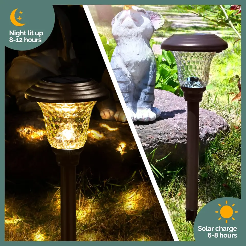 Linkind luci solari esterno 3 Modalità di Illuminazione IP54