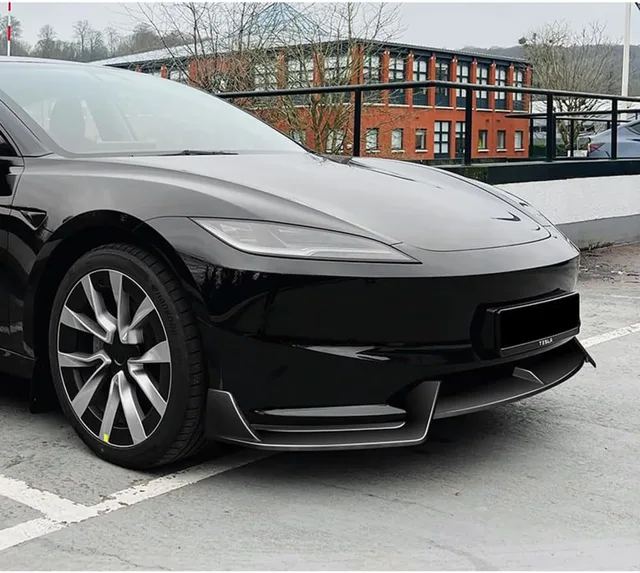 15mm Spacers Close Look At Tesla Model 3 Highland - Electrek