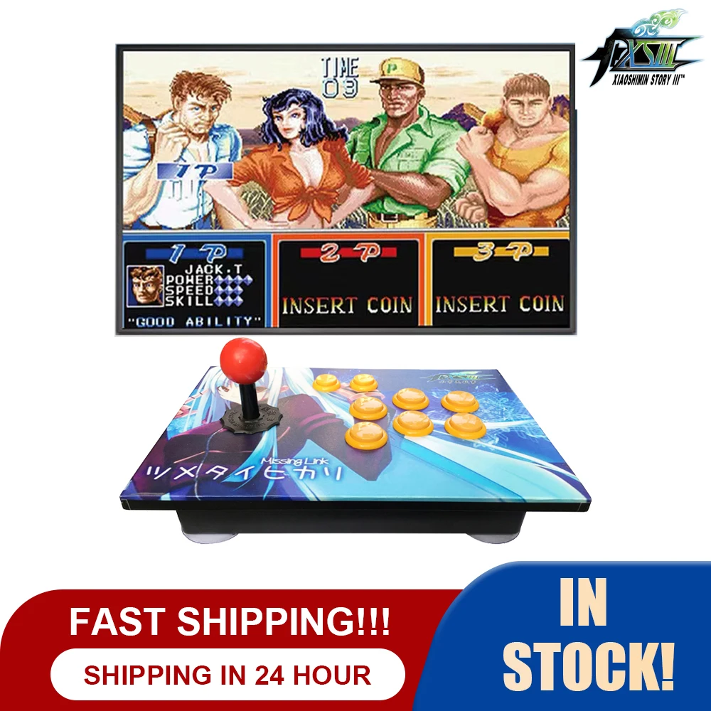 Arcade USB No Lag 97 98 Street Fighter Computer Mobile Game Joystick Controller Send Accessories gaming controller,game joystick,arcade joystick