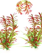  Fish Tank Aquarium Artificial Plastic Water Grass Plant Aquarium simulation aquatic-plant landscapVanilla Landscaping Decoration 