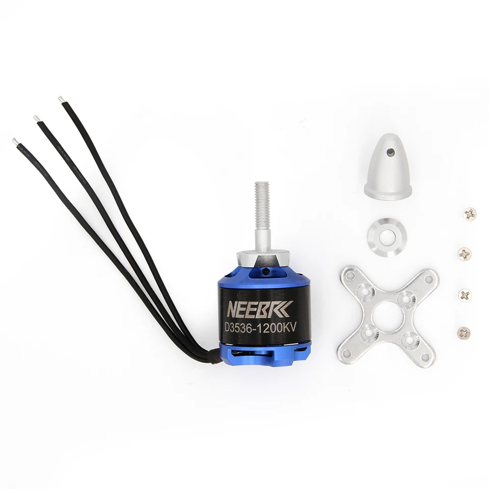 KingVal 3530 1100KV Brushless Motor With Screws - For RC Airplanes & Gliders