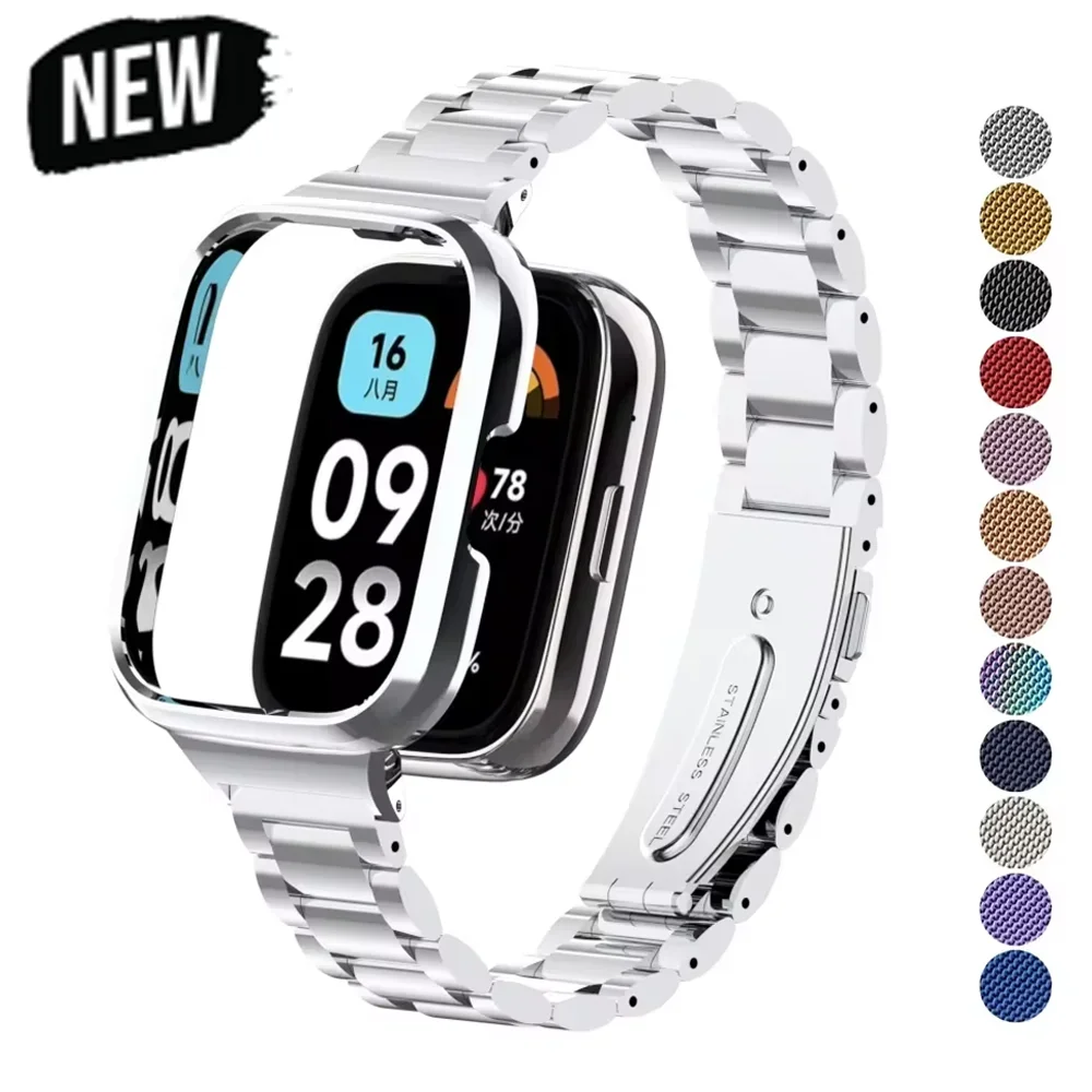 Stainless Steel Magnetic Loop Bracelet with Metal Case Protector