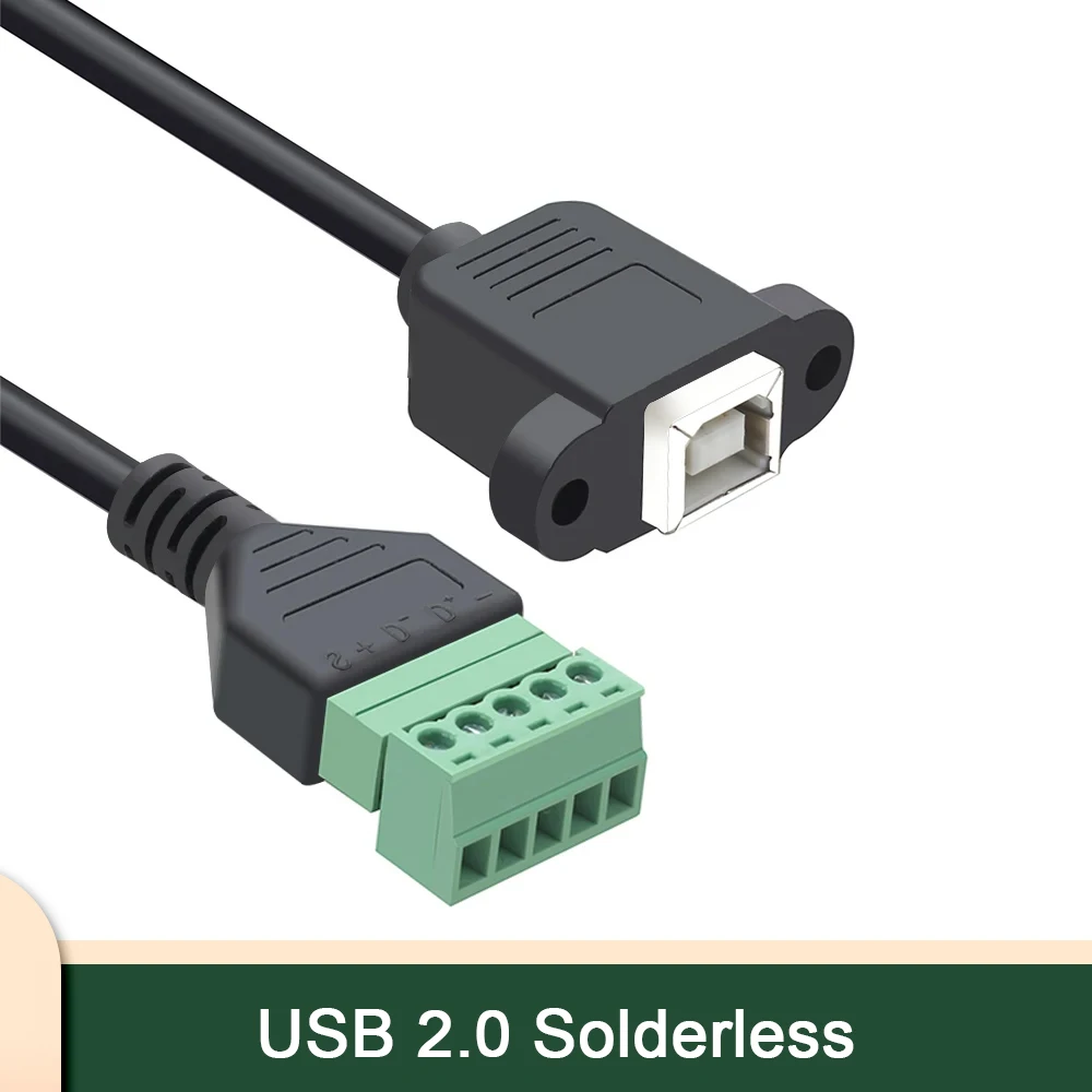 

Розетка с квадратным разъемом USB типа B, разъем для ремонта квадратной головки, с разъемом типа D, Без припоя