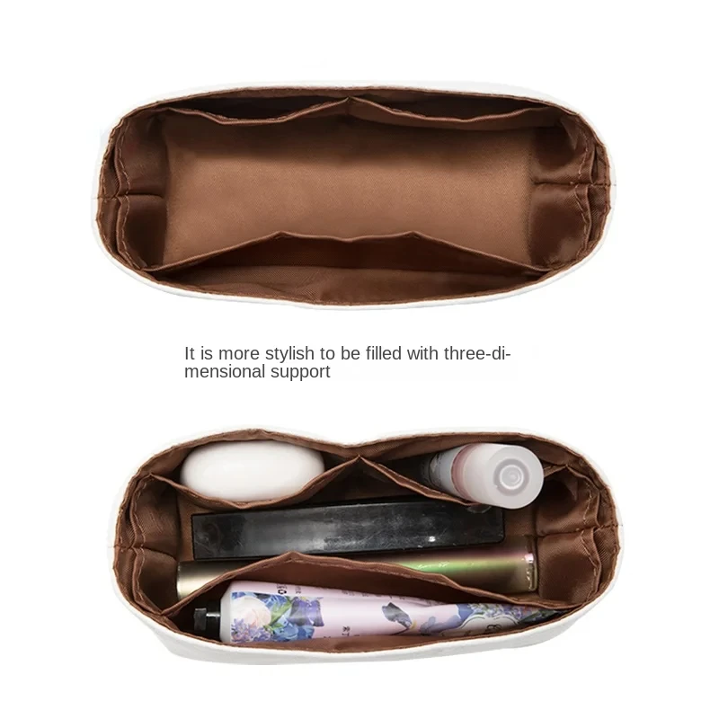 Bag Organizer Sorting Storage Lining For LV NANO Speedy 25 30 Handbag Shoulder Bag Waterproof Durable Inner Liner Pocket