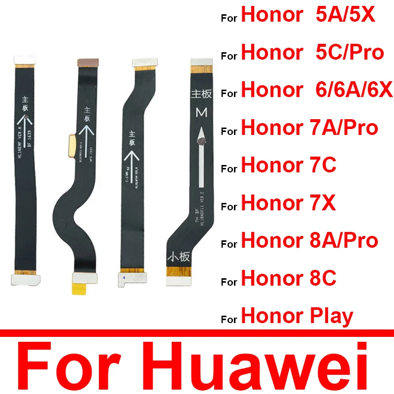 Материнская плата ЖК гибкий кабель для Huawei Honor Play 5C 7A 8A Pro 6 5A 5X 6X 7X 8C 7C RU Global 5.7in