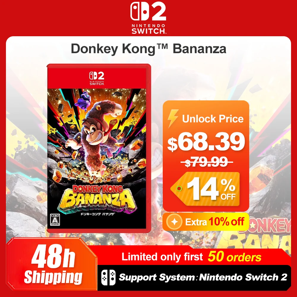 Nintendo Switch Donkey Kong Bananza Juegos Games Deals