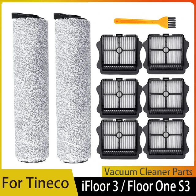 For Tineco iFloor 3 / Floor One S3 Cordless Wet Dry Vacuum Cleaner  Replacement Brush Roller and HEPA Filter Accessories - AliExpress