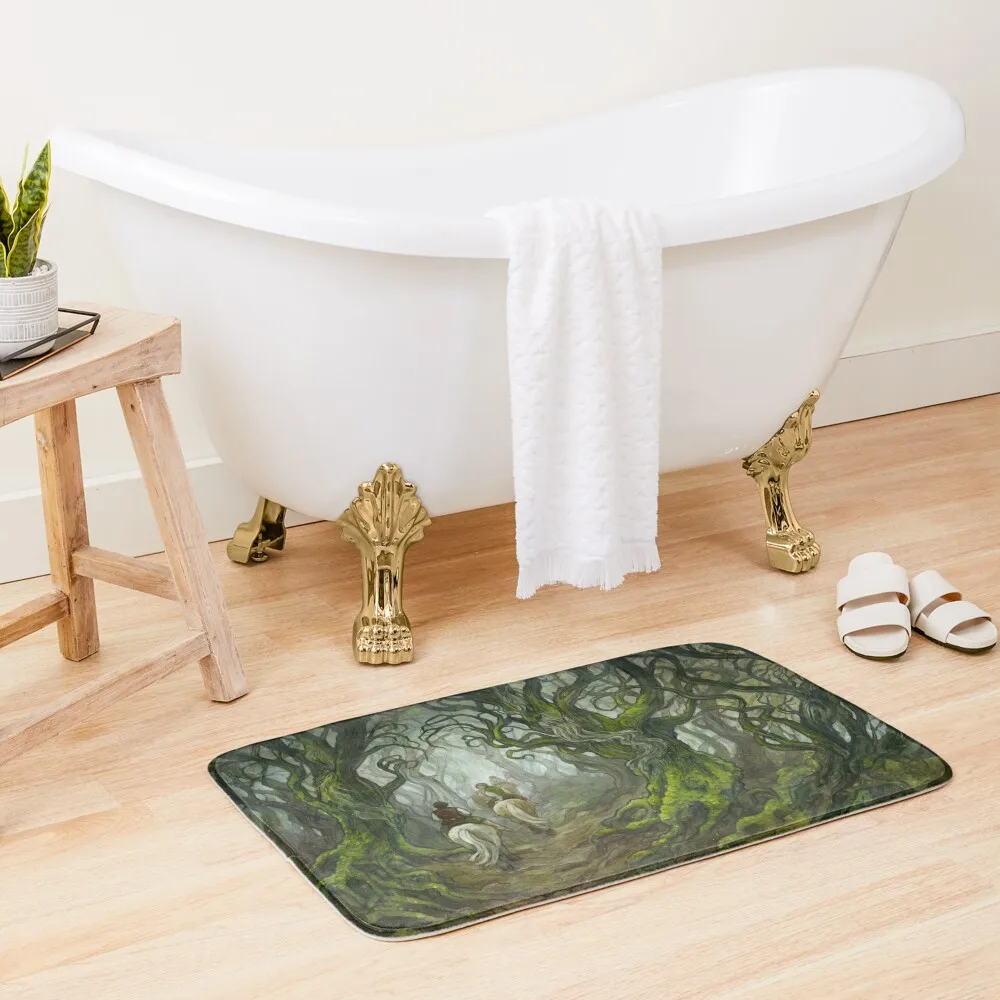 

The Old Forest (borderless) Bath Mat Bath Rugs Anti Slip Bath Stickers Toilet Accessories Bathroom Anti-Slip Carpet Mat