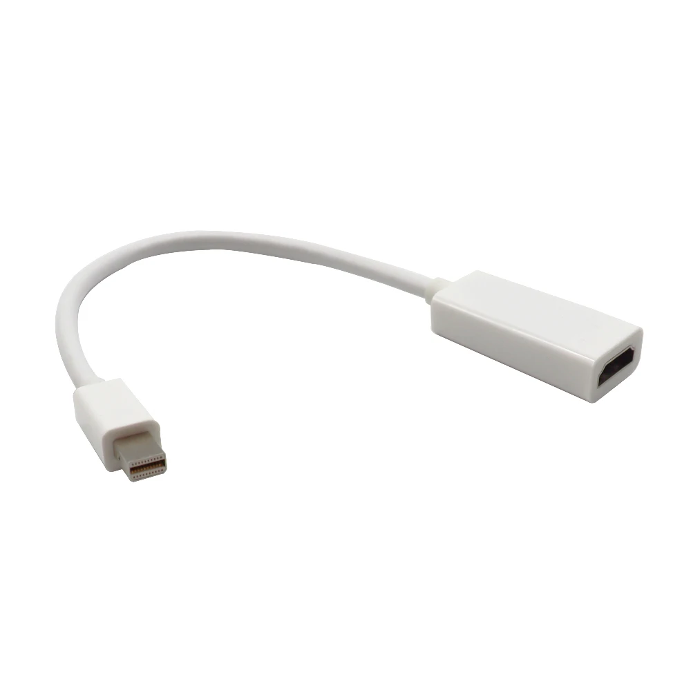 1080P Mini Display Port HDMI-compatible Converter  Mini DP Display Port To HDMI-compatible Adapter Cable for Macbook Pro