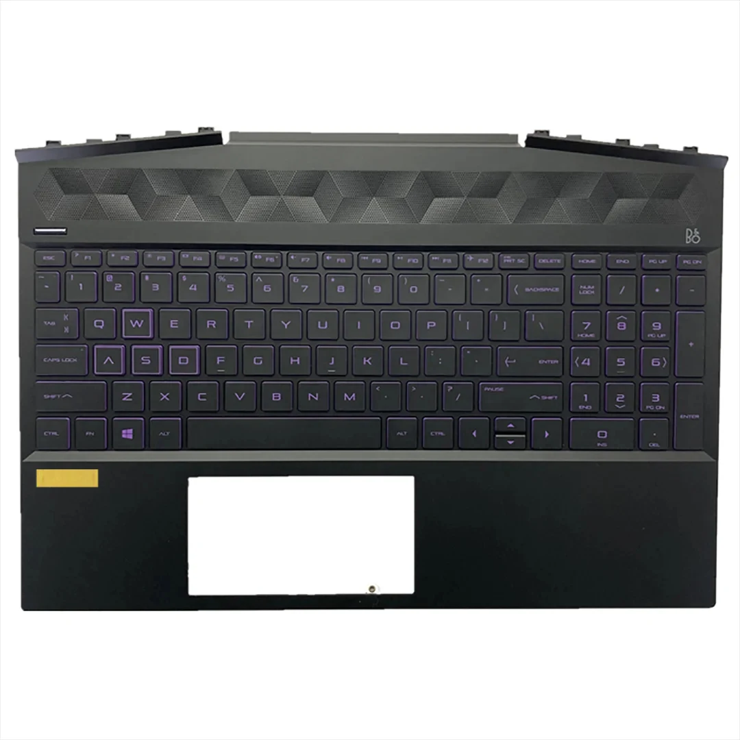 Laptop palm rest keyboard for HP 15-DK TPN-C141 L57593-001 L57595-001 L57596-001 bottom shell L56255-001 back case upper lower