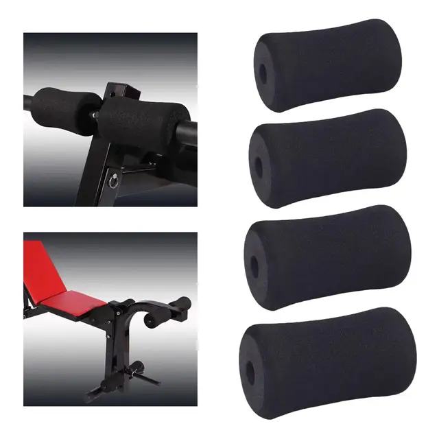 Soft Foam Foot Pad Roller for Home Gym Workout Bench Leg Extension Equipment Durable Supportive Fitness Accessory