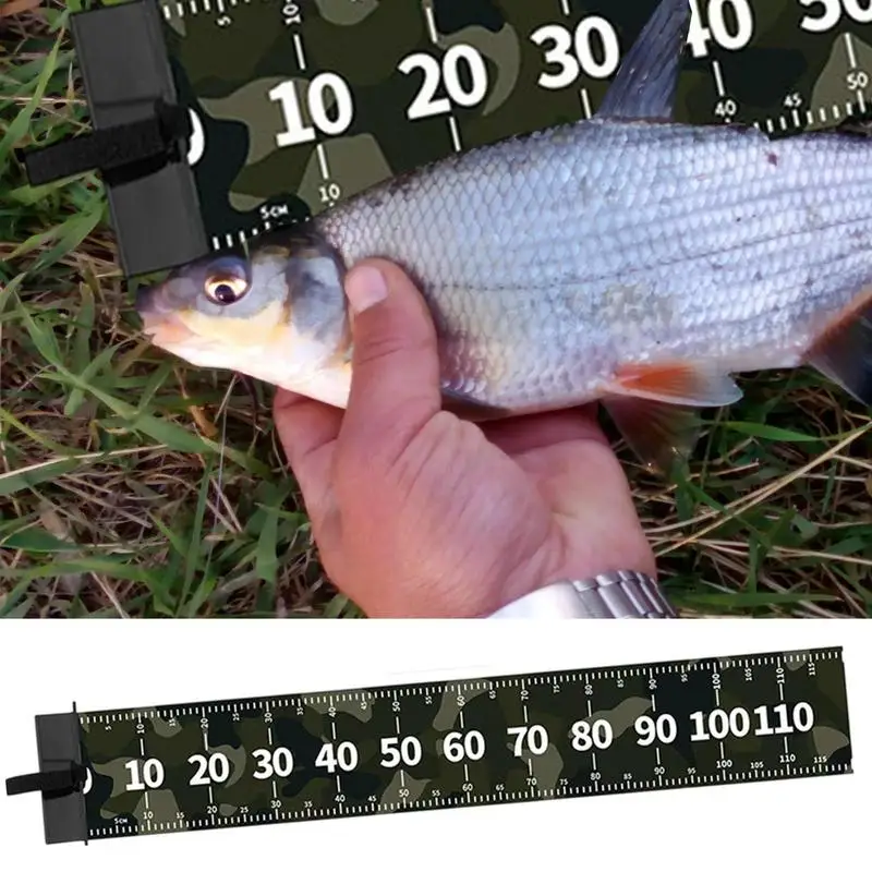 Fish Ruler For Boat Precise Multifunctional Fish Measuring Mat Wear-Resistant Ruler Portable Fillet Mat For Outdoor