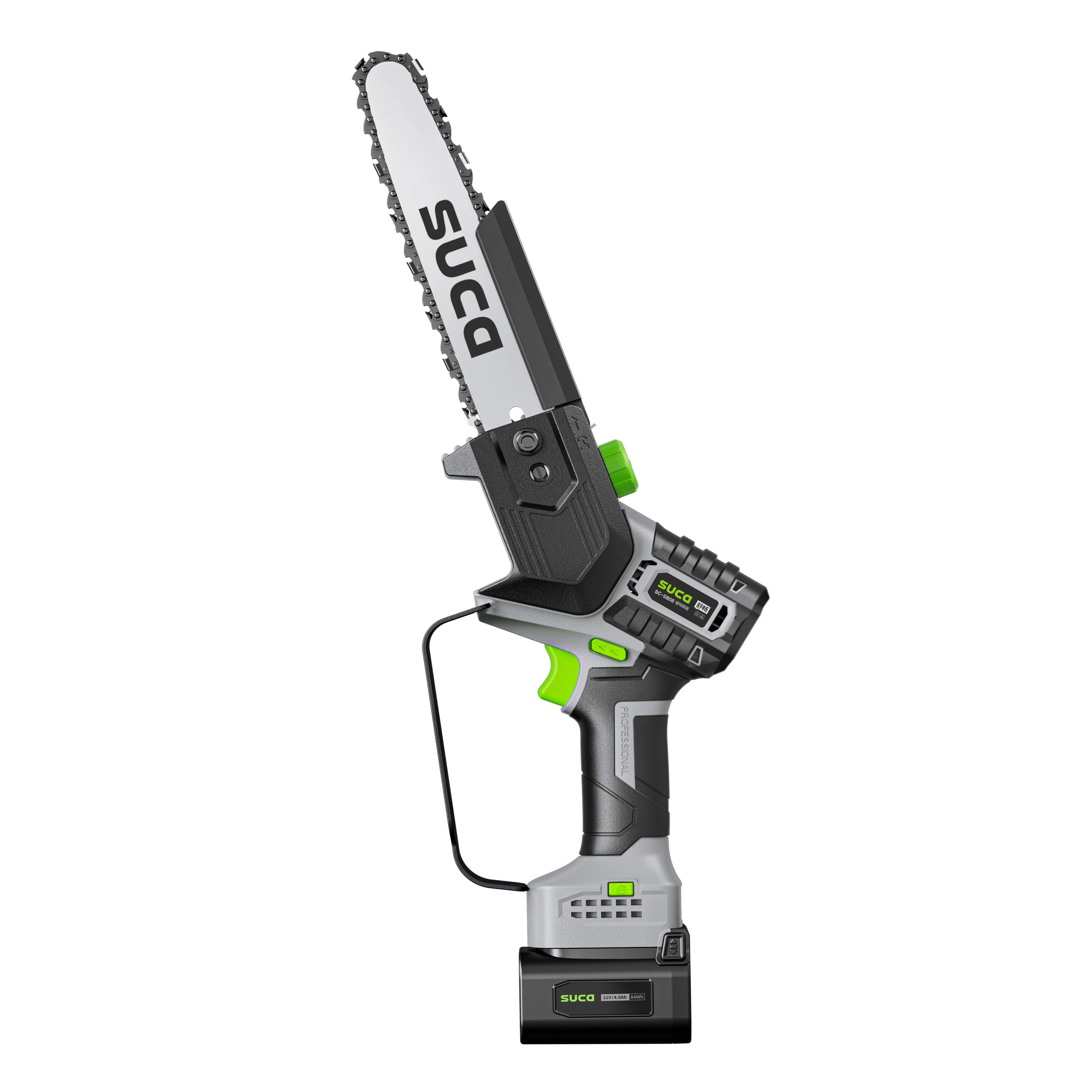 Suca-5808 The Latest Cordless Chain Saw 600W 21V Mini Chain Saw Cordless