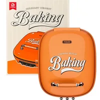 Deepen Double Side Heating Electric Baking Pan Frying Breakfast Machine Multi-function Ceramic Non Stick 1