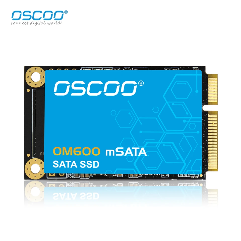 OSCOO OM600 mSATA Internal SSD 1TB mSATA SATA Rev.3.0 6Gb/s 3D TLC