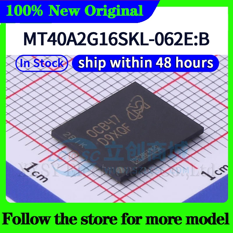 MT40A2G8JC-062E IT:E MT40A2G16SKL-062E:B MT40A2G16TBB-062E:F 재고 있음 48시간 배송