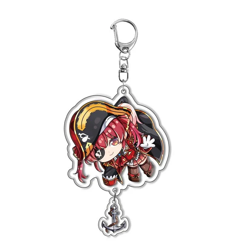 Nijisanji Keychain Cartoon Figure Mysta Rias Vox Akuma Houshou