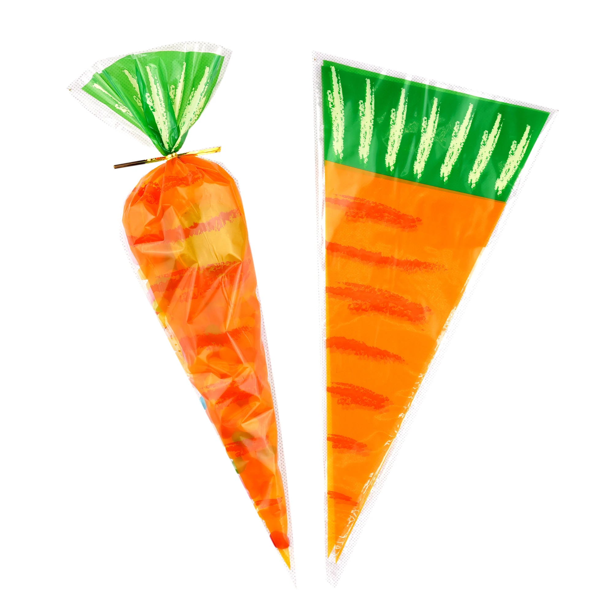 Bolsitas para chuches divertidas: ¡una zanahoria! - Pequeocio