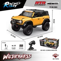 2025 HB-R100 Series RC Car New Upgrade Ford Bronco 1:10 Full Scale Model Climbing Car High Speed Off-Road Vehicle 2