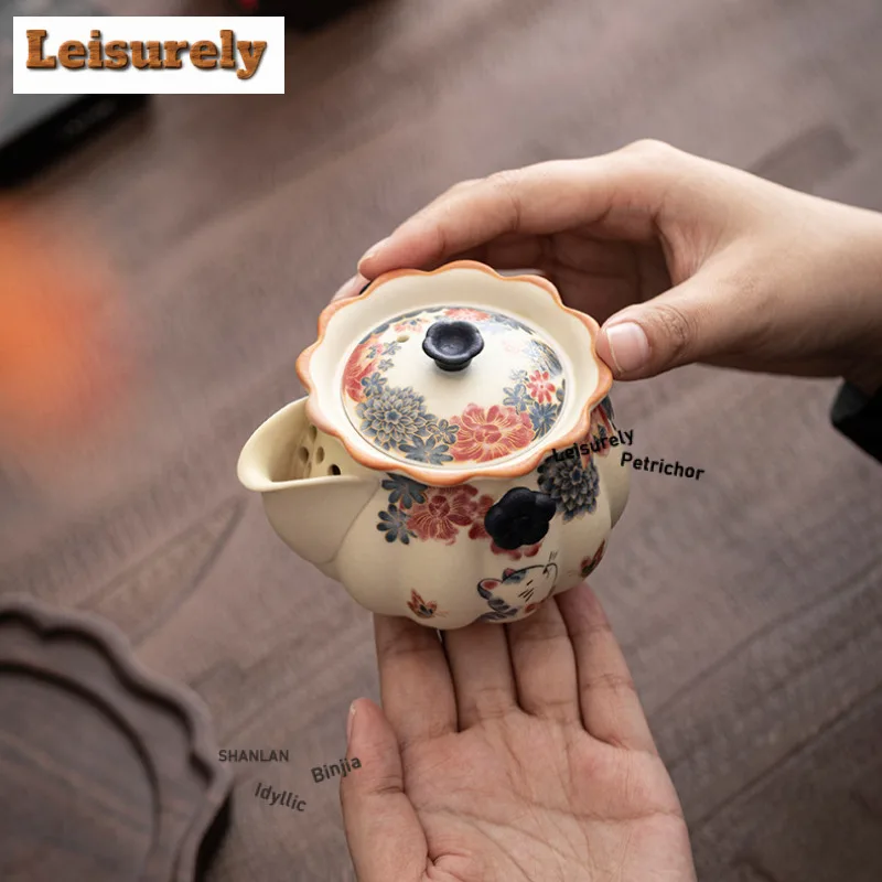 Mineral Rocks White Little Cat Tea Set Complete Set Ancient Tea Ceremony Set Tea Making Teapot And Tea Cup Set Cha Ornaments