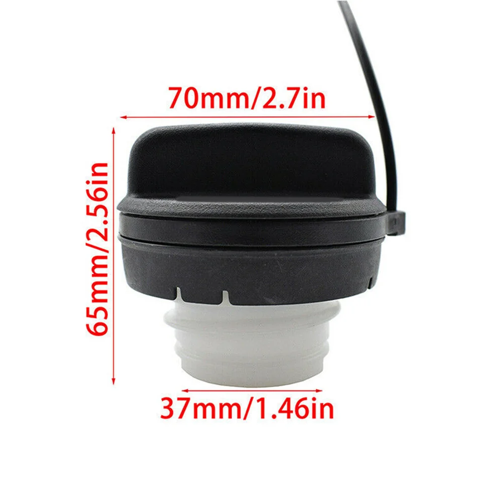 

Fuel Filler Cap GAS Filler Cap Accessories Black For 17670-T3W-A01 For Honda Civic Parts Tank Fuel Durable New