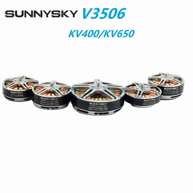 Sunnysky V3506 KV400/KV650 4-6S Brushless Motor for Airplanes Quadcopter Multi-rotor Accessories
