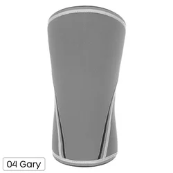 Enhanced Compression Knee Sleeves for Optimal Support - 7mm Neoprene (Light Grey)
