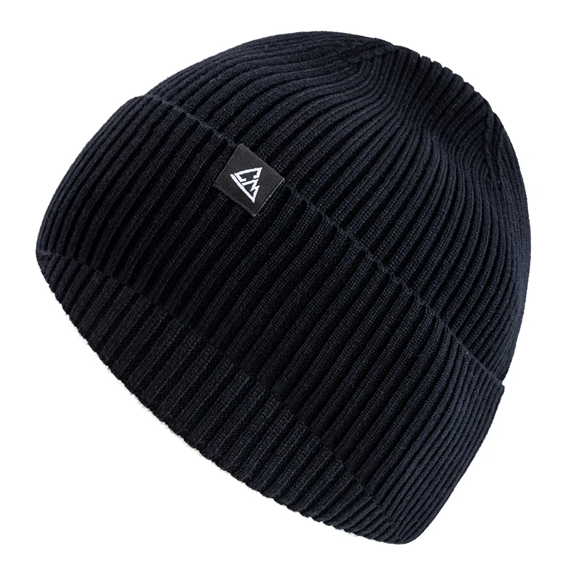 Heißer Verkauf Unisex Herbst/Winter Beanie Hut Mountain Peak Labal Hohe Elastizität Gestrickte Hüte Für Männer Frauen Outdoor sport Ski Hüte – Detail 10