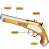 Pirate Toy Foam Blaster for Kids Boys Pirate Flintlock Pistol Toy  gun 1