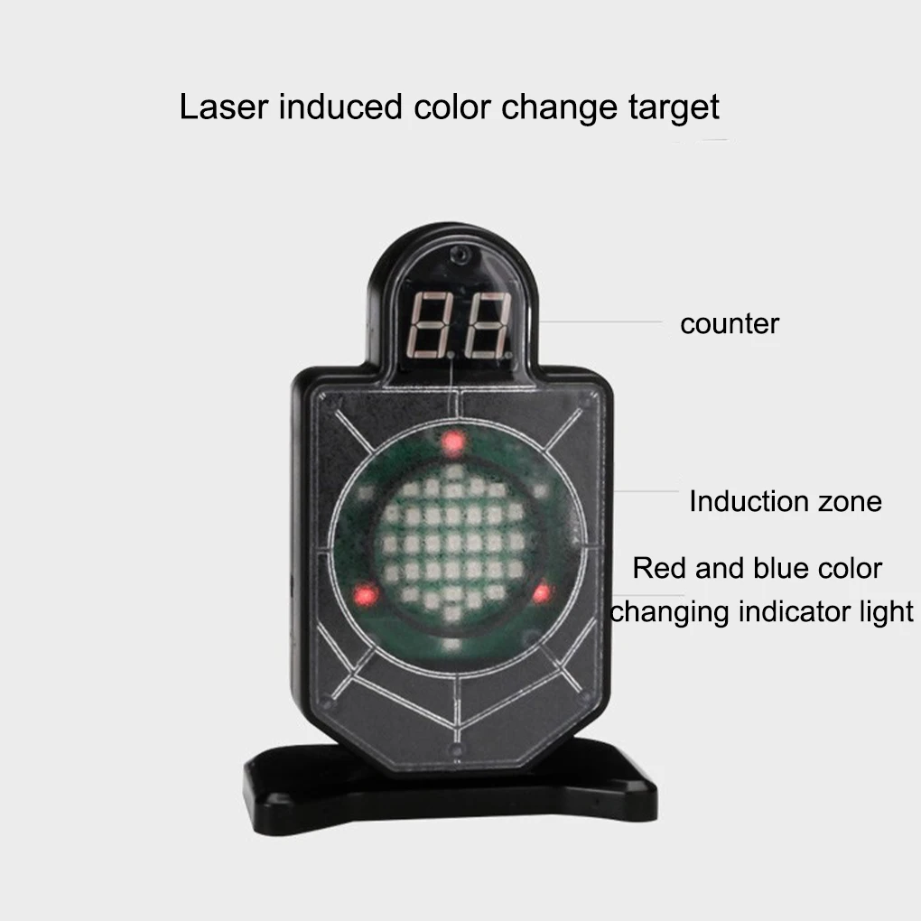 Stylish Outdoor Target Counting Toy Infrared Induction Electronic Scoring Laser Target Sports STS USP CZ75 Sensitive Training
