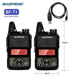 BAOFENG – talkie walkie UHF pour enfants, 1/2/3/4/5 pièces, émetteur récepteur Radio CB Amateur, jouet T1, BF T1 