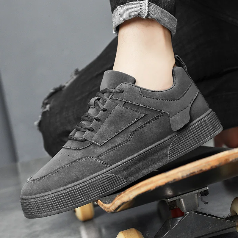 Description Picture 3 of item2024 Khaki Air Force Flat Shoes 2024 Spring and Autumn New Korean Version All Wear Casual Sports Shoes