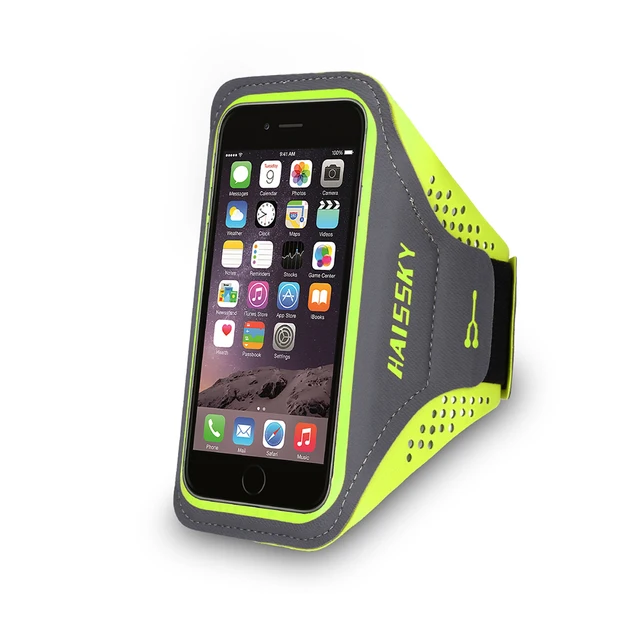 HAISSKY Classic Running Sport Armbands Phone Pouch For iPhone 14 13 12
