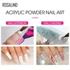 Rosalind Acrylic Powder Set Nail Kit Clear White Pink Carving Nail Art Gel For Extension Manicure Tools Set Acrylic Powder 4