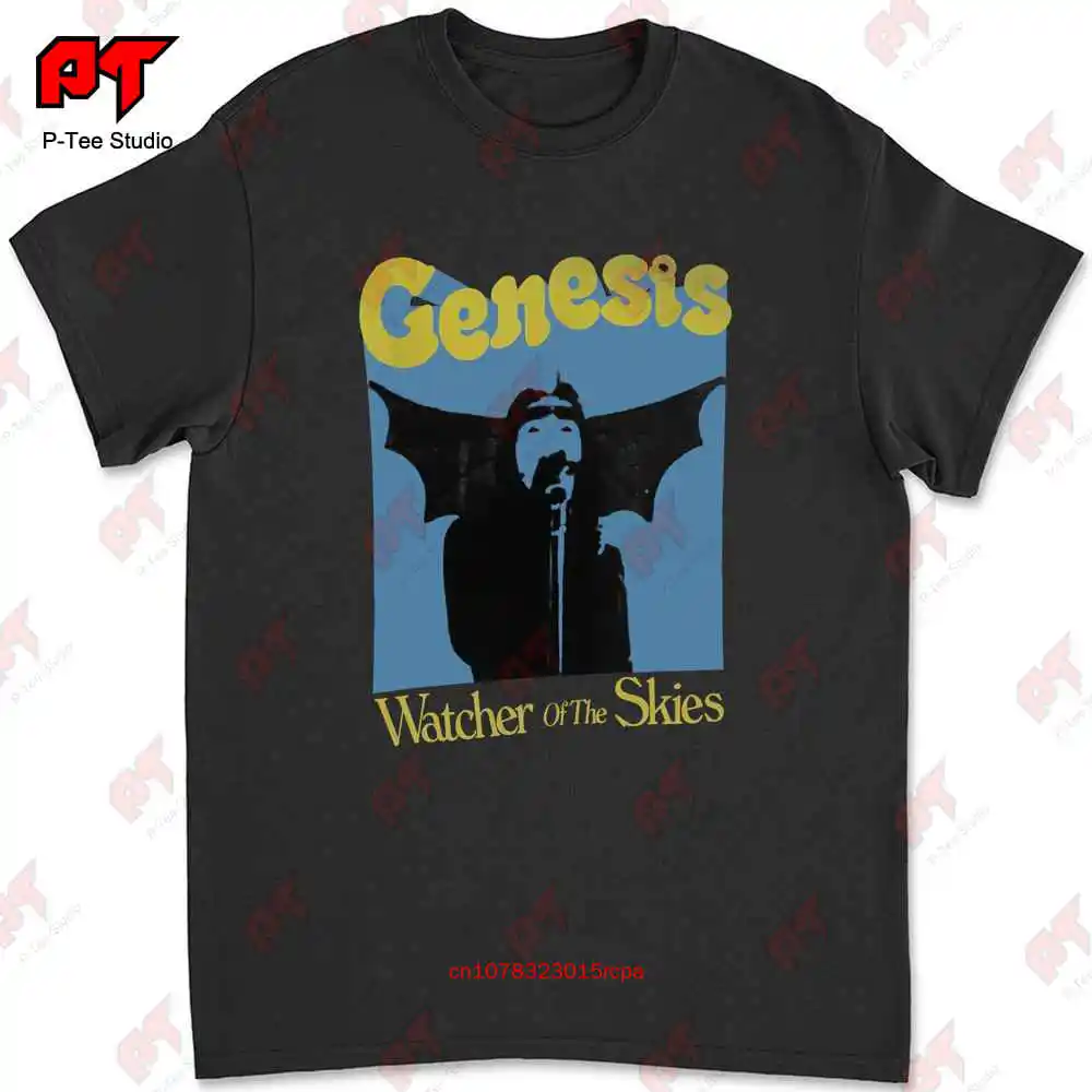 

Genesis Watcher Of The Skies Rock N Roll Music Band T-shirt ZI6V