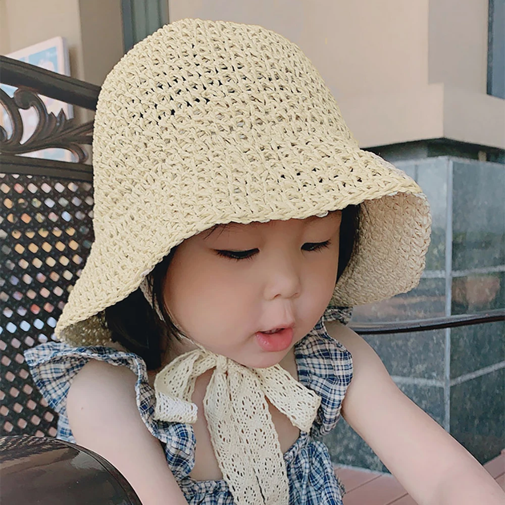 Blended Summer Cap For New Born Baby With Bow main image 0