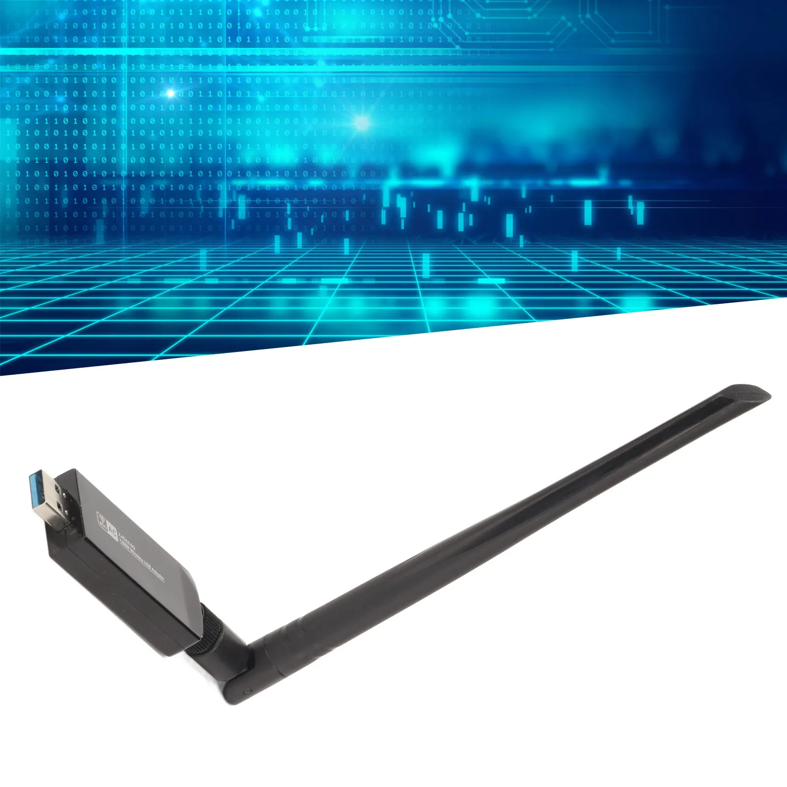 WiFi Adapter Wireless Network Card W50L 5DB RTL8812AU 1200M Band USB 3.0 Interface WiFi Adapter for Android for Win